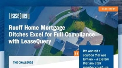 Case Study | Ruoff Home Mortgage Ditches Excel for Full Compliance with LeaseQuery