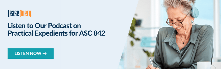 Practical Expedients under ASC 842 podcast