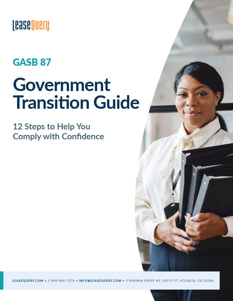 GASB 87 Government Transition Guide