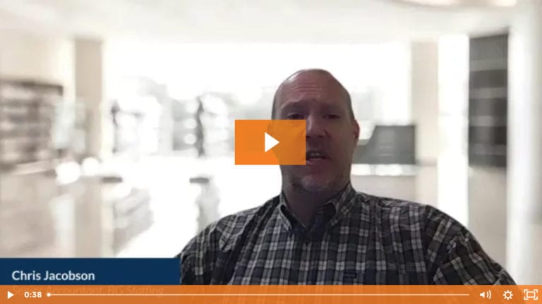 Customer Testimonial Video | Chris Jacobson – BG Staffing