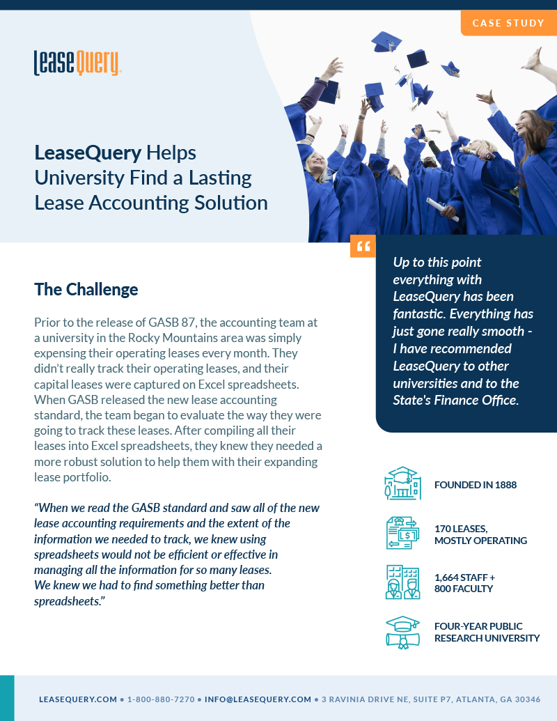 University Lease Accounting Case Study