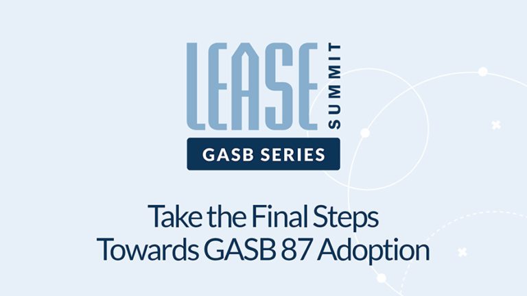 Virtual Event | 2022 LEASE Summit GASB Series On Demand