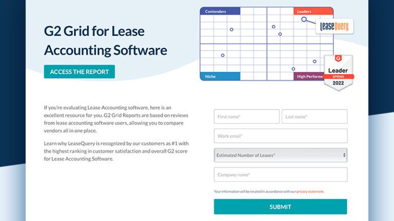 G2 Grid for Lease Accounting Software