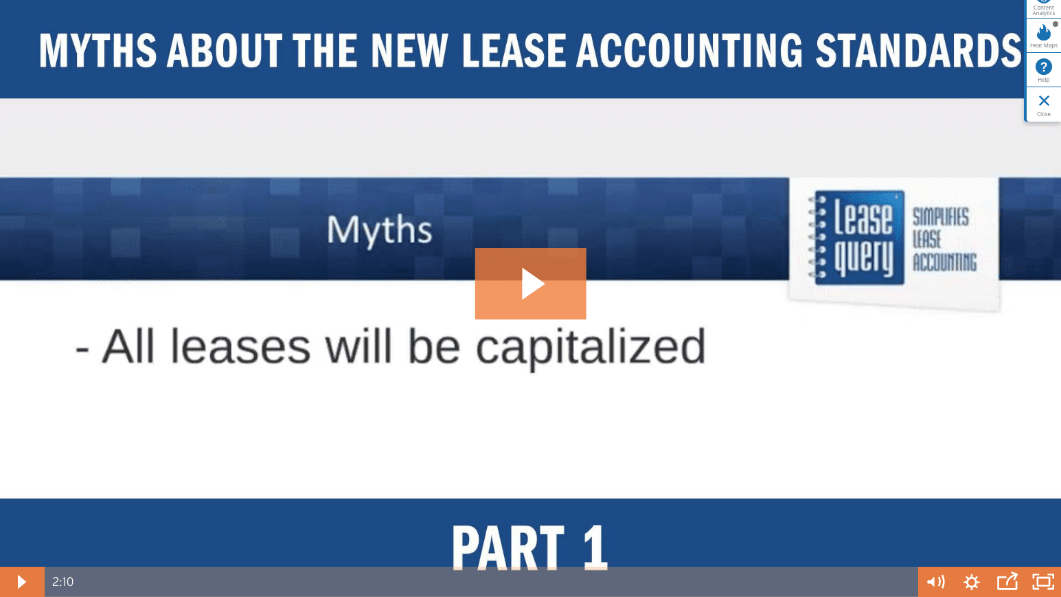Myths About Lease Accounting Standards