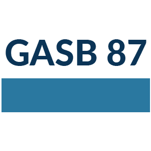 GASB 87