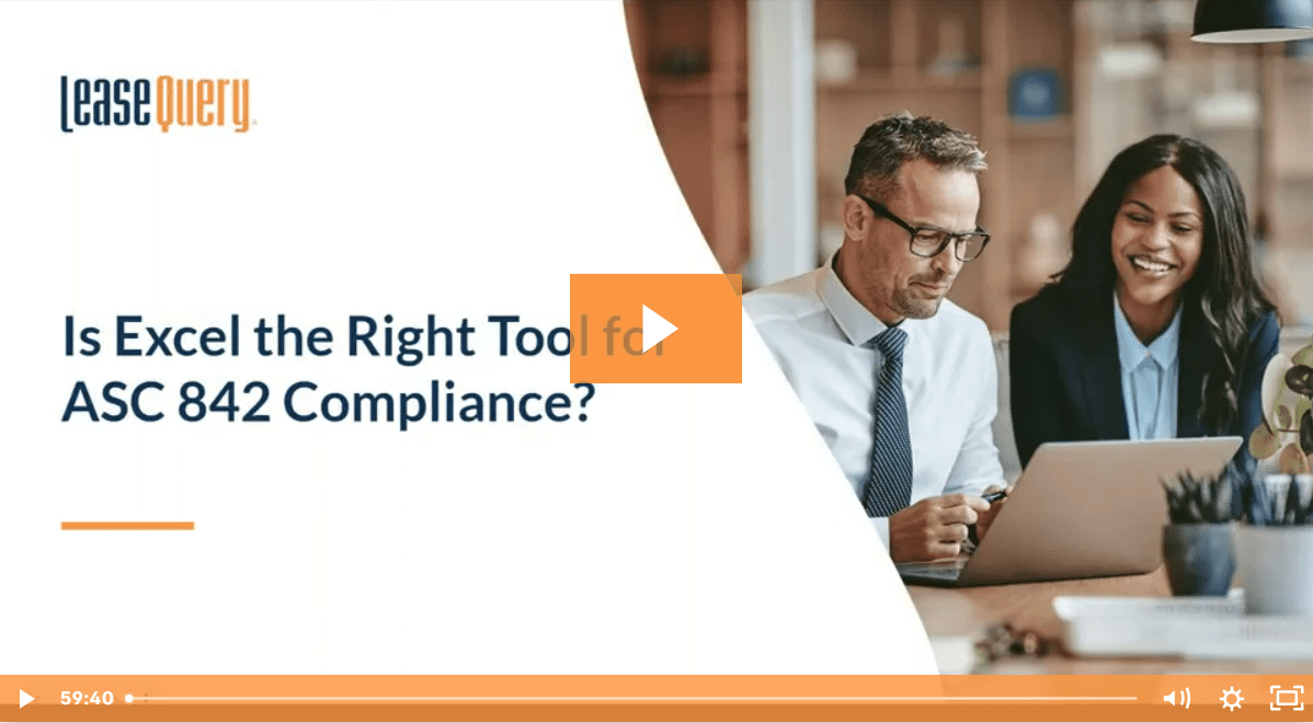 Webinar | Is Excel the Right Tool for ASC 842 Compliance?