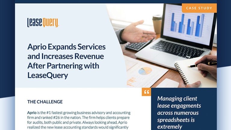 Case Study | Aprio Expands Services and Increases Revenue After Partnering with LeaseQuery